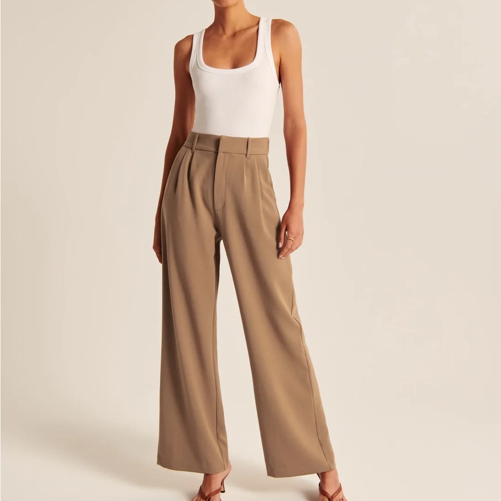Daisy Grace Women's Brown Wide-Leg Pants